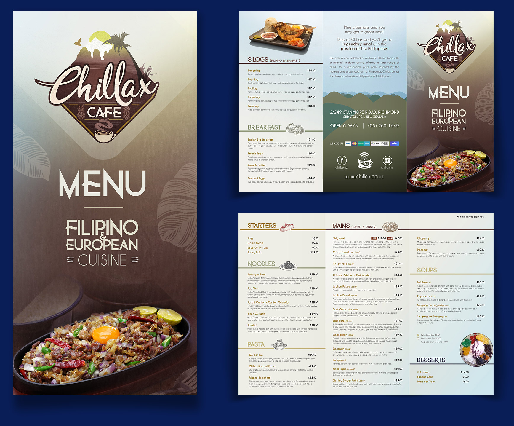 Chillax Brochure design